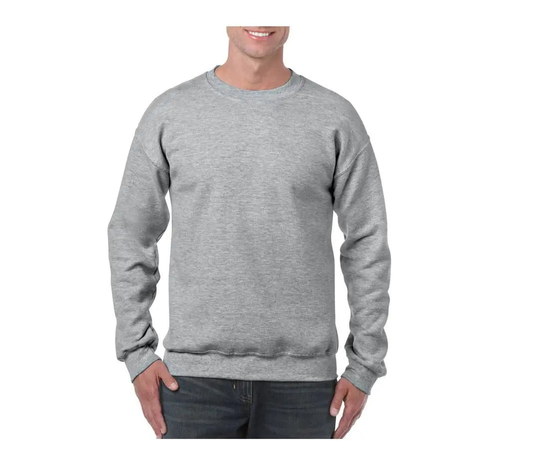 Gildan - Heavy Blend Unisex Sweater - Sport Grey (Heather) – Meerkleding