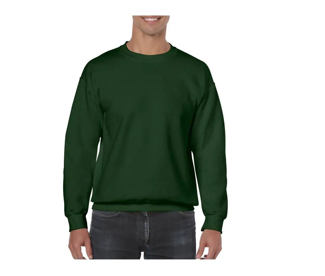 Gildan - Heavy Blend Unisex Sweater - Forest Green – Meerkleding
