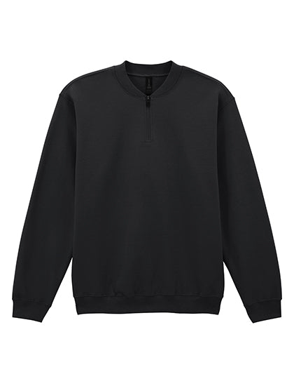 Gildan - Softstyle® Midweight Adult Fleece 1/4 Zip Sweatshirt - Black