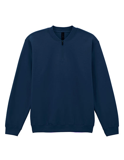 Gildan - Softstyle® Midweight Adult Fleece 1/4 Zip Sweatshirt - Navy