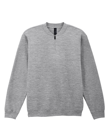 Gildan - Softstyle® Midweight Adult Fleece 1/4 Zip Sweatshirt - Sport Grey (Heather)