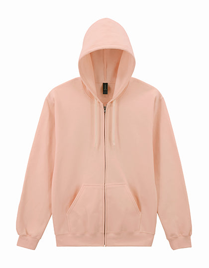 Gildan - Softstyle® Midweight Fleece Adult Full Zip Hooded Sweatshirt - Dusty Rose