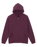 Softstyle® Midweight Fleece Adult Full Zip Hooded Sweatshirt
