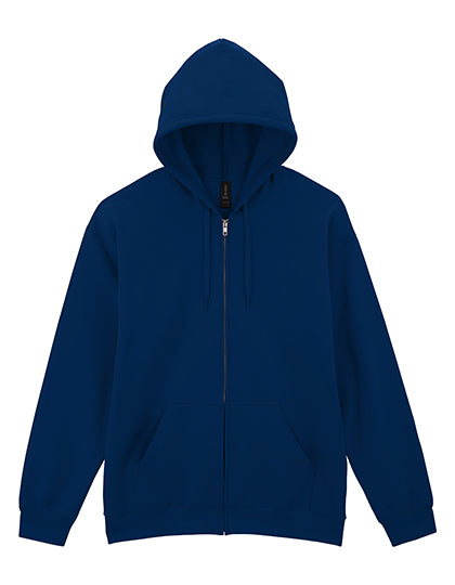 Gildan - Softstyle® Midweight Fleece Adult Full Zip Hooded Sweatshirt - Navy