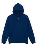 Softstyle® Midweight Fleece Adult Full Zip Hooded Sweatshirt