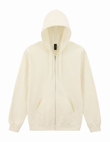 Gildan - Softstyle® Midweight Fleece Adult Full Zip Hooded Sweatshirt - Off White