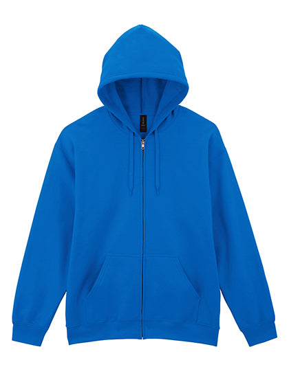 Gildan - Softstyle® Midweight Fleece Adult Full Zip Hooded Sweatshirt - Royal