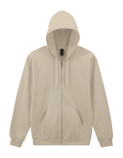Gildan - Softstyle® Midweight Fleece Adult Full Zip Hooded Sweatshirt - Sand