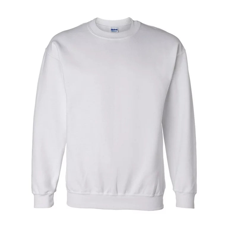 Gildan - Softstyle Midweight Fleece Crewneck Sweater - White