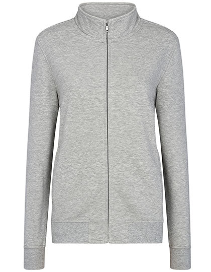 HRM - Women´s Premium Full-Zip Sweat Jacket - Grey Melange
