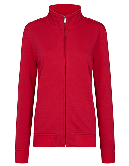 HRM - Women´s Premium Full-Zip Sweat Jacket - Red