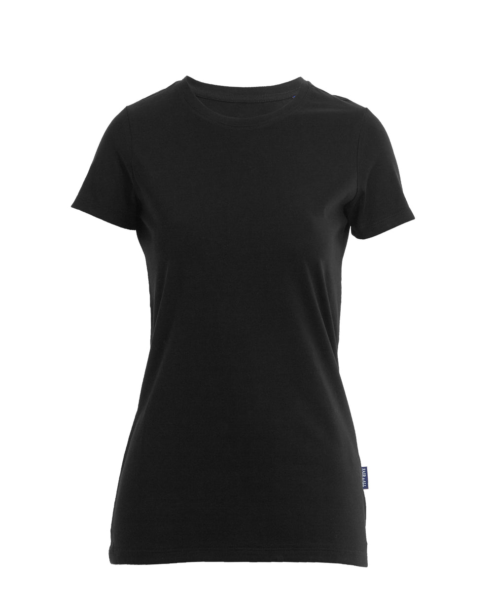 HRM - Women´s Luxury Roundneck Tees - Black