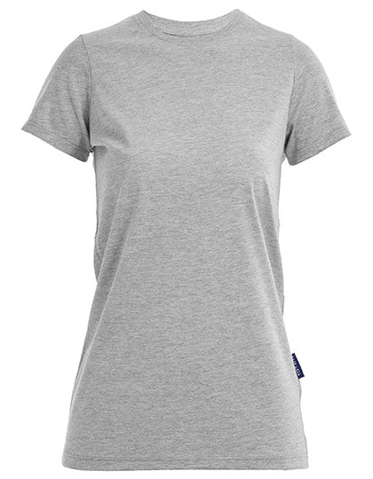HRM - Women´s Luxury Roundneck Tees - Grey Melange