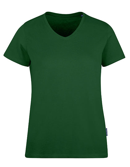HRM - Women´s Luxury V-Neck Tees - Bottle Green
