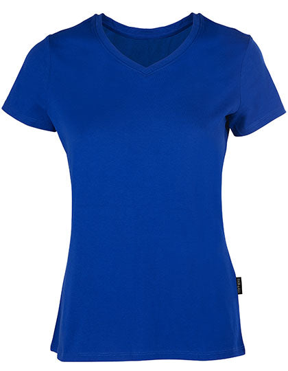 HRM - Women´s Luxury V-Neck Tees - Royal Blue