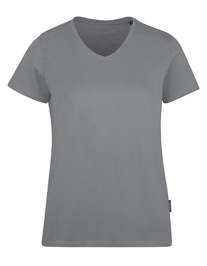 HRM - Women´s Luxury V-Neck Tees - Stone