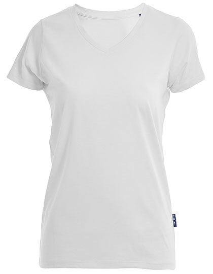 HRM - Women´s Luxury V-Neck Tees - White
