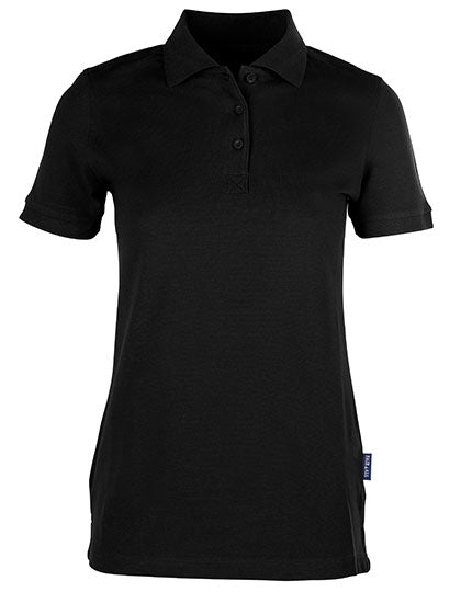 HRM - Women´s Heavy Stretch Polo - Black