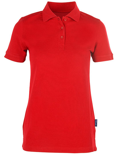 HRM - Women´s Heavy Stretch Polo - Red