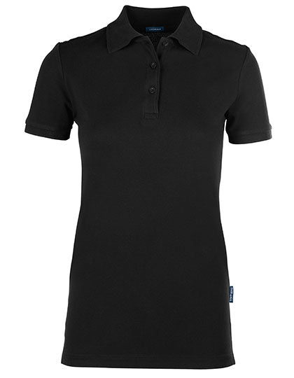 HRM - Women´s Luxury Stretch Polo - Black
