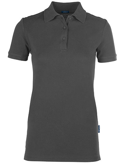 HRM - Women´s Luxury Stretch Polo - Dark Grey