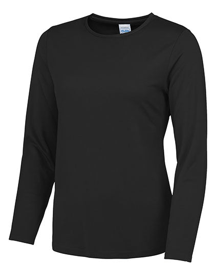 Just Cool - Cool Dames Longsleeve T-Shirt - Jet Black