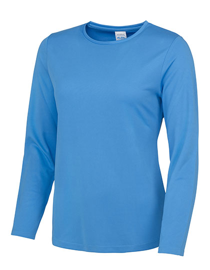 Just Cool - Cool Dames Longsleeve T-Shirt - Sapphire Blue