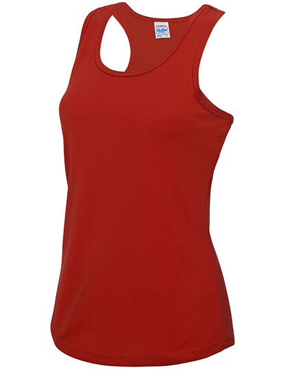 Just Cool - Cool Dames Tanktop - Fire Red