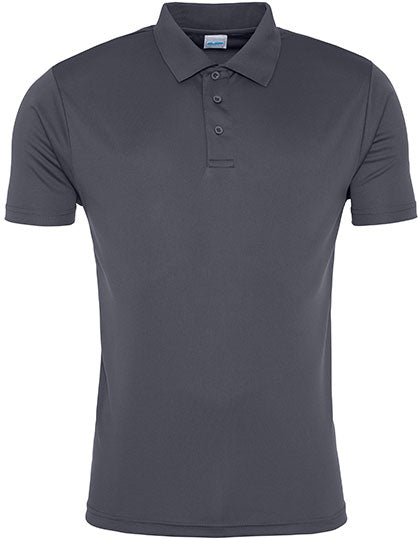 Just Cool - Cool Smooth Polo - Charcoal (Solid) XS (uitverkoop)