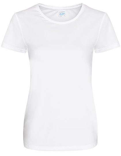 Just Cool - Cool Smooth Dames T-Shirt - Arctic White