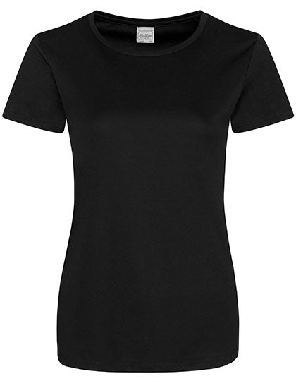 Just Cool - Cool Smooth Dames T-Shirt - Jet Black