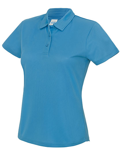 Just Cool - Cool Dames Polo - Sapphire Blue