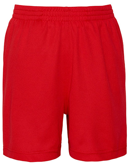 Just Cool - Cool Kinder Shorts - Fire Red