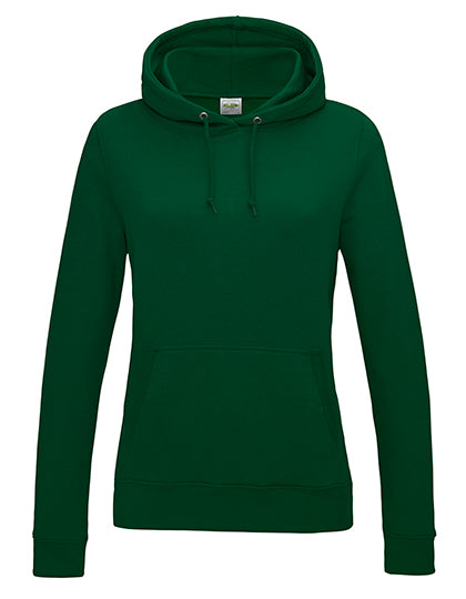 Just Hoods - College Dames Hoodie - Bottle Green