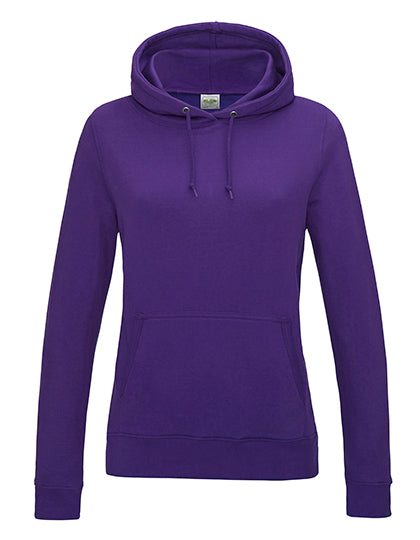 Just Hoods - College Dames Hoodie - Purple