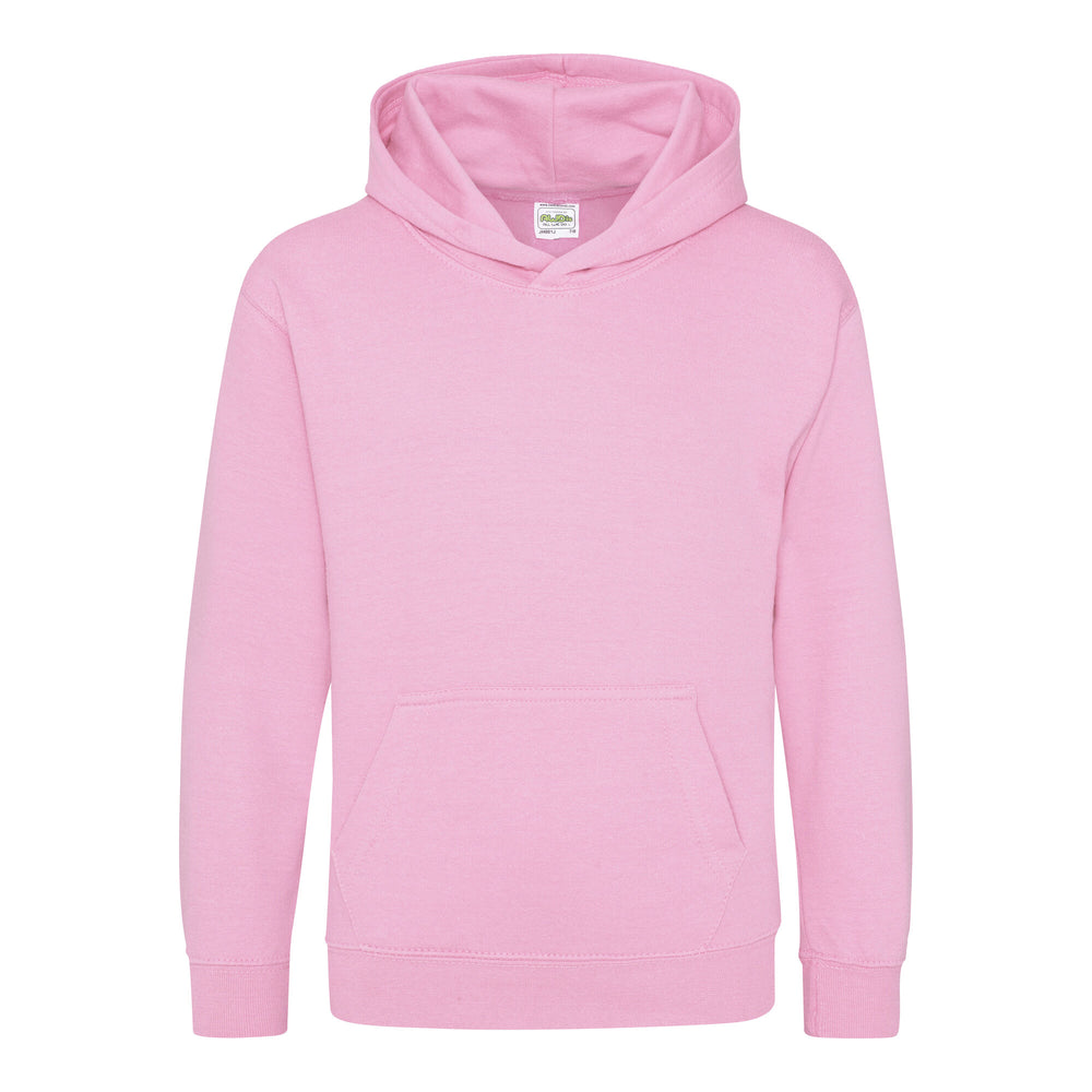 Just Hoods - Classic Kinder Hoodie - Baby Pink