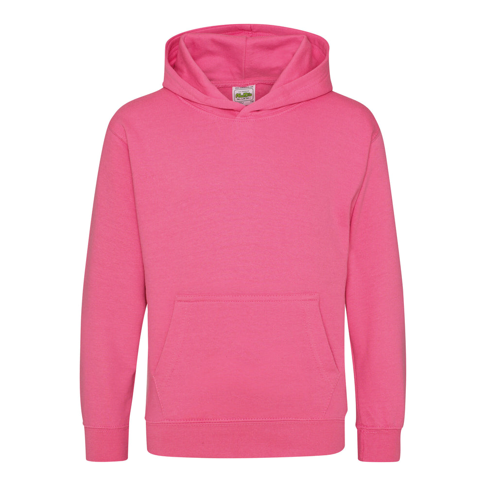 Just Hoods - Classic Kinder Hoodie - Candyfloss Pink