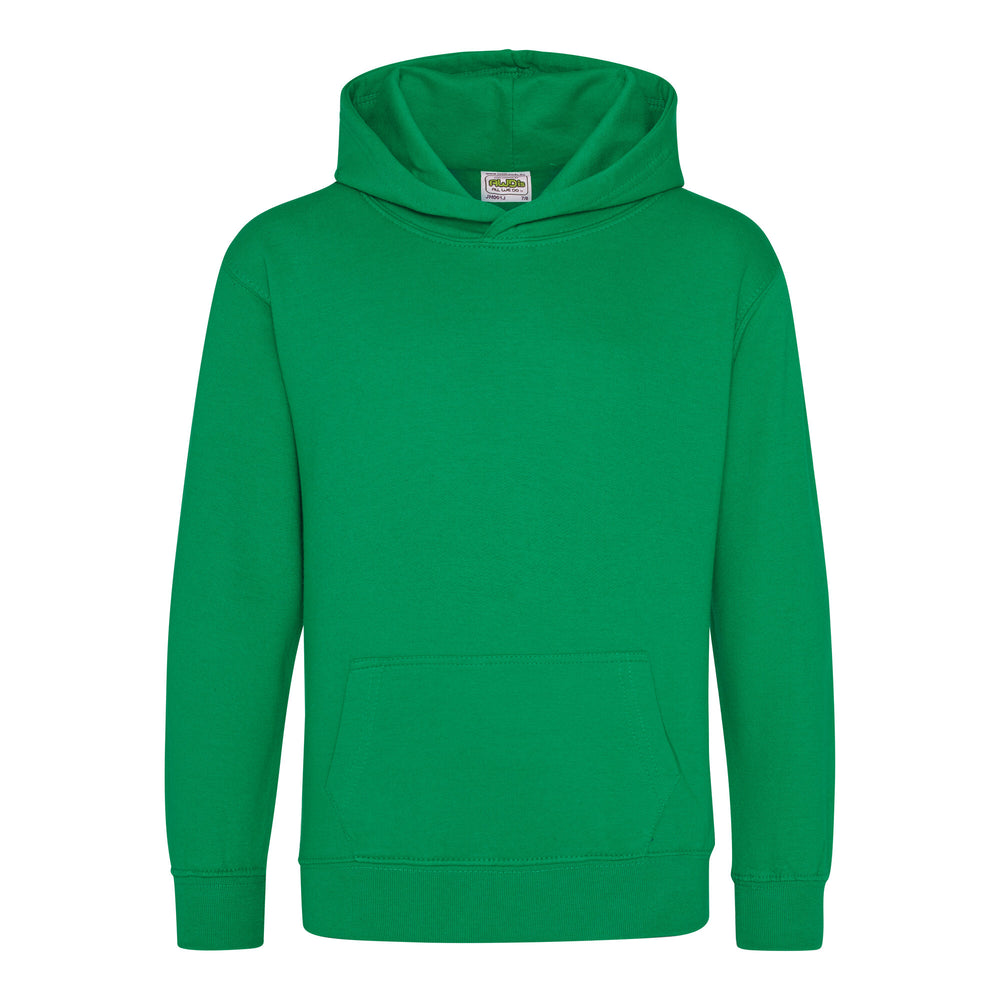 Just Hoods - Classic Kinder Hoodie - Kelly Green