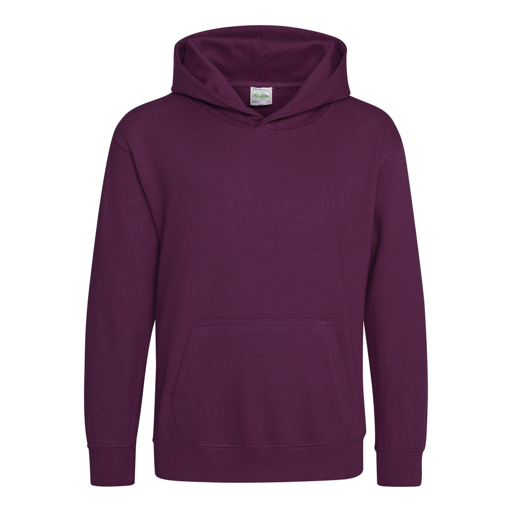 Just Hoods - Classic Kinder Hoodie - Plum