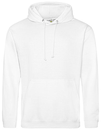 Just Hoods - College Hoodie - Arctic White XL (uitverkoop)