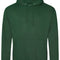 College Hoodie Bottle Green