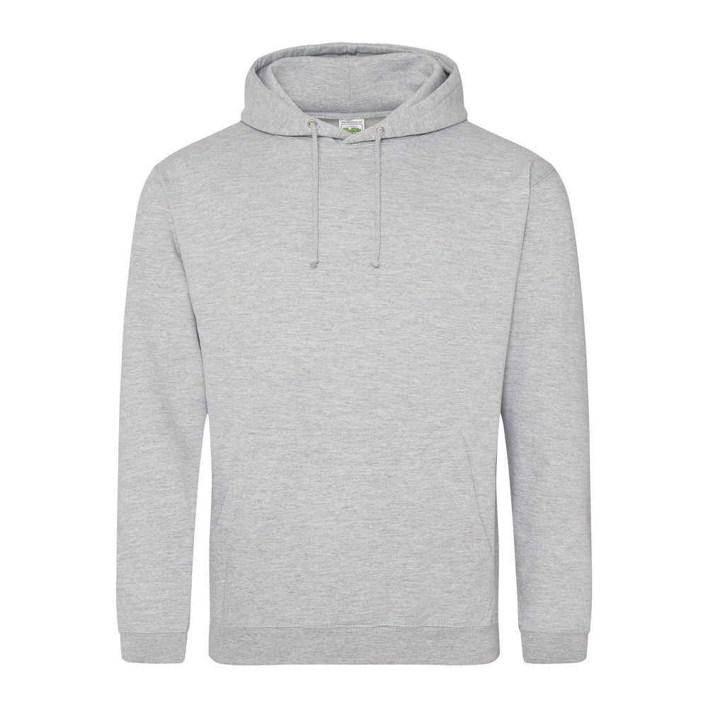 Just Hoods - College Hoodie - Heather Grey
