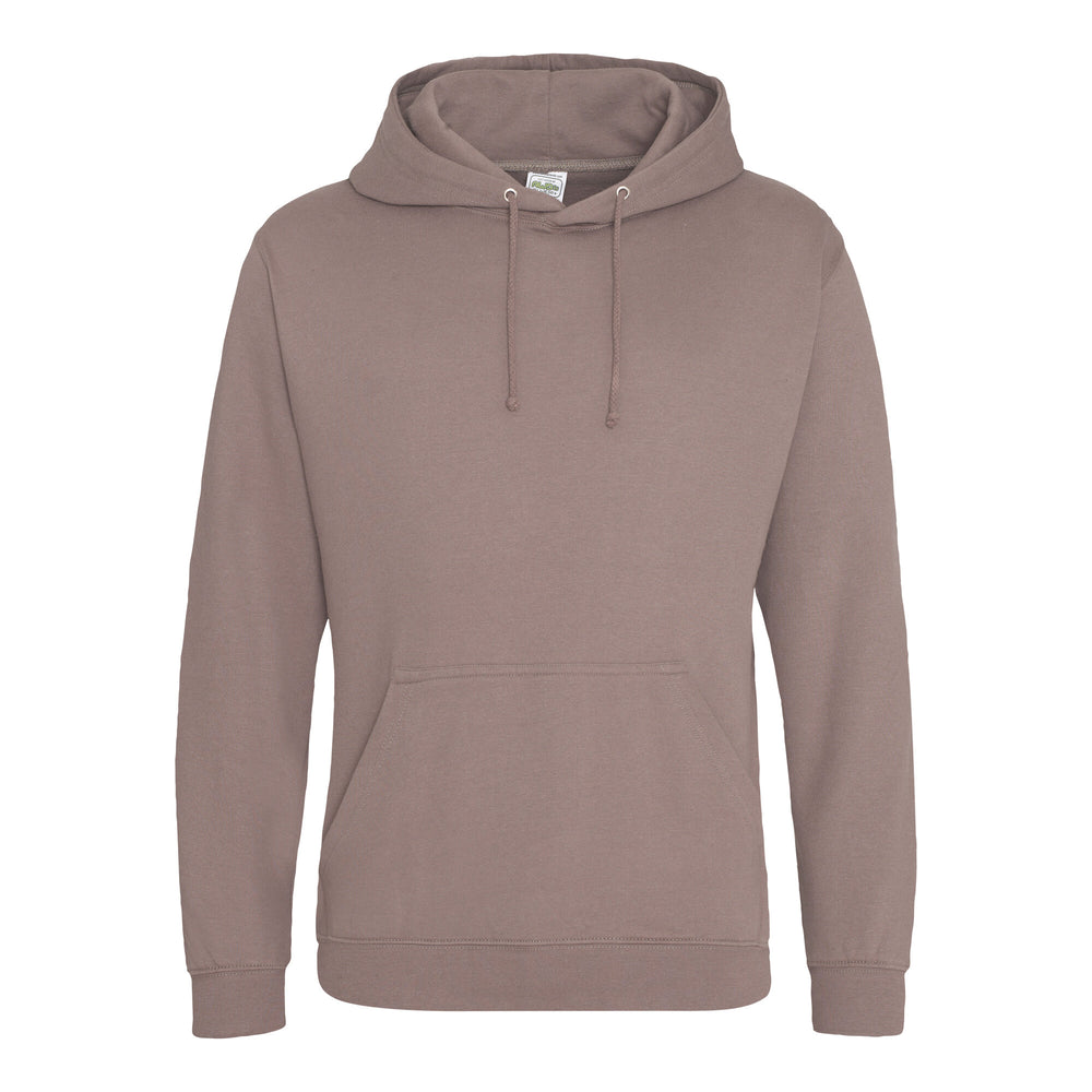 Just Hoods - College Hoodie - Mocha Brown