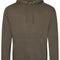 College Hoodie Olive Green