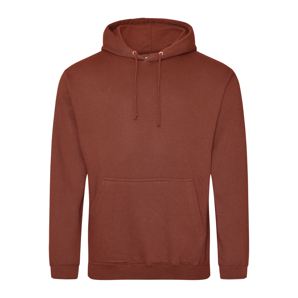 Just Hoods - College Hoodie - Red Rust