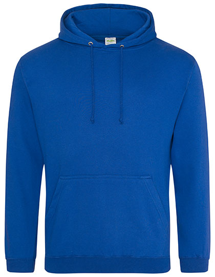 Just Hoods - College Hoodie - Royal Blue M (uitverkoop)