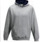 Heather Grey/French Navy