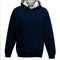 New French Navy/Heather Grey