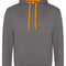 Charcoal (Heather)/Orange Crush