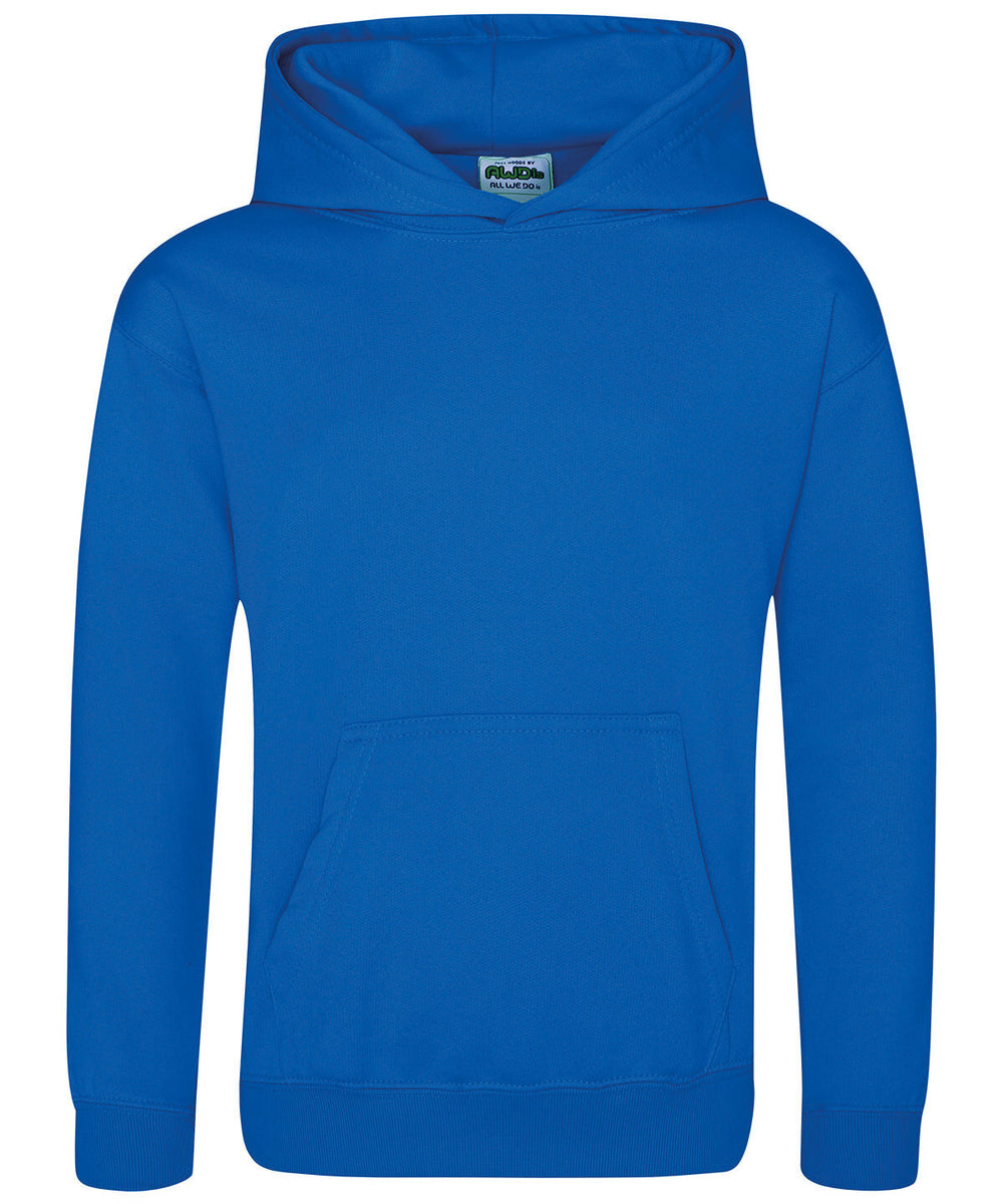 Just Hoods - Sports kinder Hoodie - Royal Blue
